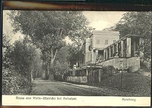 Postkarte Carte Postale 40362340 Potsdam Potsdam Klein Glienicke gestempelt 1912 Potsdam