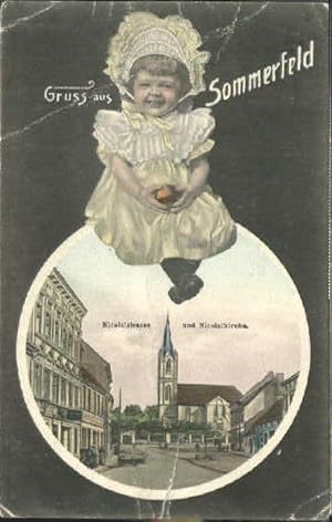 Postkarte Carte Postale 40373854 Sommerfeld Lubsko Kirche Nicolaistrasse x 1906 Sommerfeld Lubsko