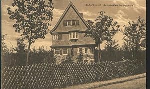 Postkarte Carte Postale 40394270 Hahnenklee-Bockswiese Harz Hahnenklee Haus Sonnenstrahl x 1931 G...