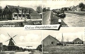 Bild des Verkufers fr Postkarte Carte Postale 40404661 Ostgrossefehn Ostgrossefehn Muehle Schule Kanal Grossefehn zum Verkauf von Versandhandel Boeger