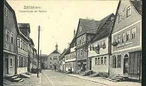 Postkarte Carte Postale 40406107 Schluechtern Schluechtern Fuldaer-Strasse Rathaus ungelaufen ca....