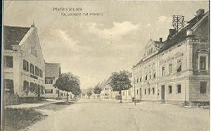 Postkarte Carte Postale 40414498 Pfaffenhausen Schwaben Pfaffenhausen Hauptstrasse Postamt ungela...