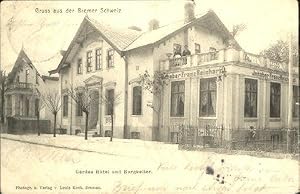 Postkarte Carte Postale 40488472 Osterholz Bremen Burg gestempelt Bremer Schweiz Hotel x 1904 Ost...