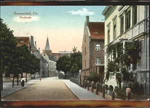 Postkarte Carte Postale 40490608 Sommerfeld Lubsko Schulstrasse x 1919 Sommerfeld Lubsko