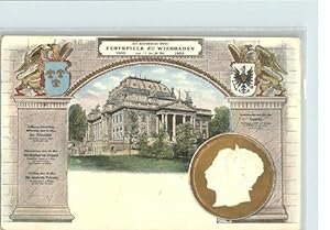 Postkarte Carte Postale 40515806 Wiesbaden Wiesbaden Festspiel x 1905 Wiesbaden