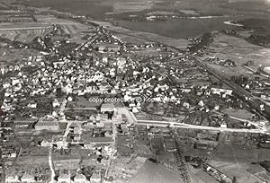 Postkarte Carte Postale 40521296 Haltern See Fliegeraufnahme ungelaufen ca. 1955 Haltern am See