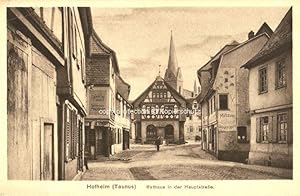 Bild des Verkufers fr Postkarte Carte Postale 40519691 Hofheim Taunus Hofheim Taunus Rathaus Hauptstrasse o 1919 Hofheim am Ta zum Verkauf von Versandhandel Boeger