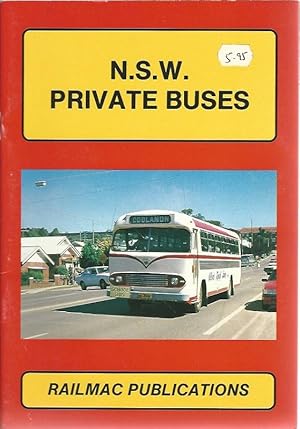 Seller image for NSW Private Bus Fleets. (A Pictorial Review). for sale by Lewitz Antiquariat