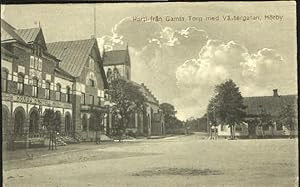 Postkarte Carte Postale 10613763 Hoerby Gamla Torg Vaestergatan ca. 1910 Bastad