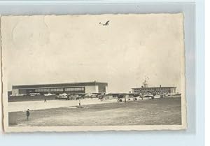 Postkarte Carte Postale 40617724 Flughafen Airport Aeroporto Flughafen Halle Leipzig x 1930 Flug