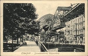 Postkarte Carte Postale 41509740 Elberfeld Wuppertal Schwebebahnhof Doeppersberg Barmen