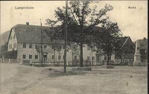 Postkarte Carte Postale 40871296 Langelsheim Langelsheim Markt * Langelsheim