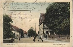 Postkarte Carte Postale 40894147 Kleinrhueden Kleinrhueden Gasthaus H Overbeck x Seesen