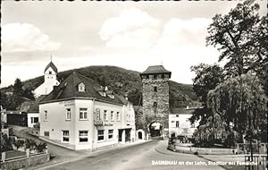 Seller image for Postkarte Carte Postale 40924921 Dausenau Dausenau Lahn Stadttor Femeiche Hotel Restaurant Zur alten Eic for sale by Versandhandel Boeger