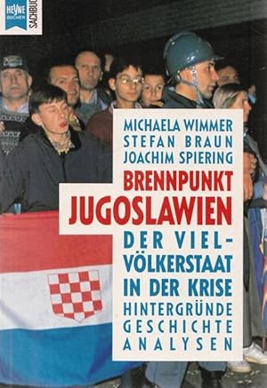 Bild des Verkufers fr Brennpunkt Jugpslawien. Der Vlkerstaat in der Krise. Hinetrgrnde, Geschichte, Analyse. Heyne Sachbuch Nr. 19/2013. zum Verkauf von Ant. Abrechnungs- und Forstservice ISHGW