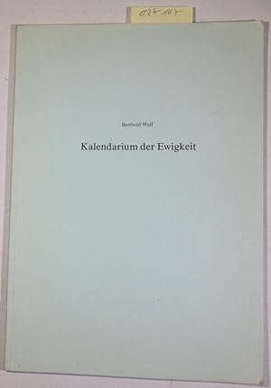 Kalendarium der Ewigkeit