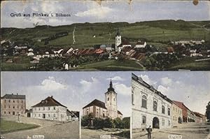 Postkarte Carte Postale 11030500 Pilnikov Pilnikau Rathaus Kirche Trautenau