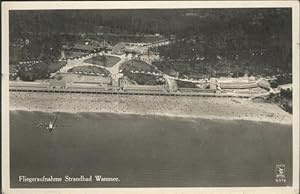 Postkarte Carte Postale 41054379 Wannsee Strandbad Wannsee Fliegeraufnahme Wannsee