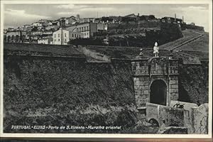 Postkarte Carte Postale 11051942 Elvas Porta S Vicente Muralha oriental Elvas