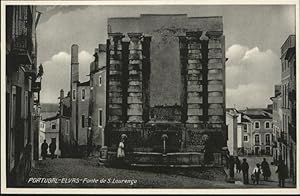 Postkarte Carte Postale 11051930 Elvas Fonte S Lourenco Elvas