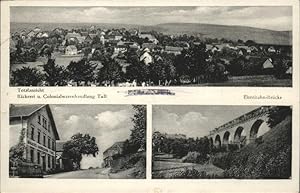 Postkarte Carte Postale 41087536 Eiweiler Baeckerei und Colonialwarenhandlung Tull Eisenbahn-Brue...