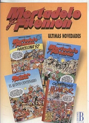 Imagen del vendedor de Folleto Propaganda Ediciones B: Mortadelo y Filemon a la venta por EL BOLETIN