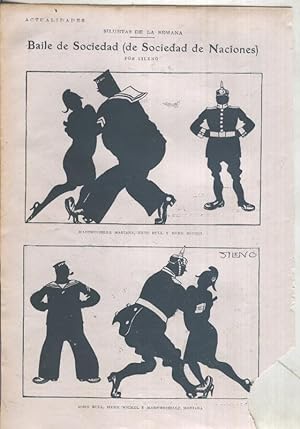 Bild des Verkufers fr Blanco y Negro: Baile de sociedad por Sileno zum Verkauf von EL BOLETIN