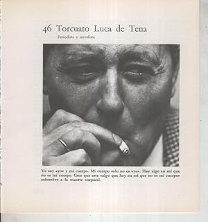 Imagen del vendedor de Ficha 046: Torcuato Luca de Tena: Periodista y novelista a la venta por EL BOLETIN