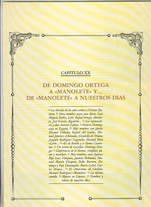 Bild des Verkufers fr Toros y toreros capitulo 20 del volumen 5 zum Verkauf von EL BOLETIN