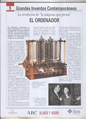 Seller image for Grandes Inventos Contemporaneos numero 09: El ordenador for sale by EL BOLETIN