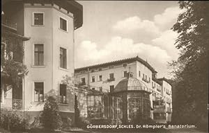 Postkarte Carte Postale 11237170 Goerbersdorf Schlesien Dr. Roemplers Sanatorium Goerbersdorf Sch...