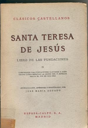 Seller image for Libro de las Fundaciones Tomo II for sale by El Boletin