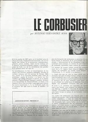 Bild des Verkufers fr FASCICULO 093: LE CORBUSIER zum Verkauf von EL BOLETIN