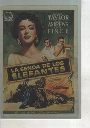 Imagen del vendedor de Foto cine 444: La senda de los elefantes (Elizabeth Taylor) a la venta por EL BOLETIN