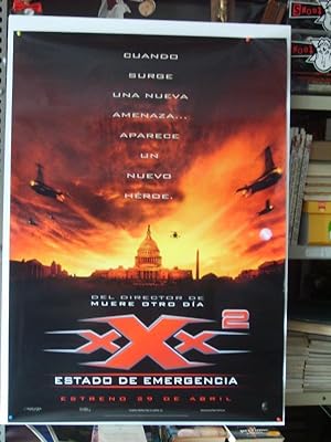 Poster cine: XXX 2 estado de emergencia