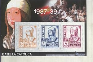 Imagen del vendedor de La Guerra Civil Espaola en sellos de correos: Juego 3 sellos 1937-39: Isabel la Catolica a la venta por EL BOLETIN