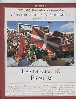 Bild des Verkufers fr Historia de la Democracia 1975-1995: fasciculo numero 24: Las diecisiete Espaas zum Verkauf von EL BOLETIN