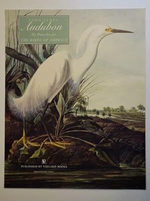 Immagine del venditore per Promotional Poster for "The Watercolors for THE BIRDS OF AMERICA' venduto da Dale Steffey Books, ABAA, ILAB