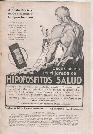 Bild des Verkufers fr Blanco y Negro: Propaganda Jarabe Hipofosfitos Salud zum Verkauf von EL BOLETIN