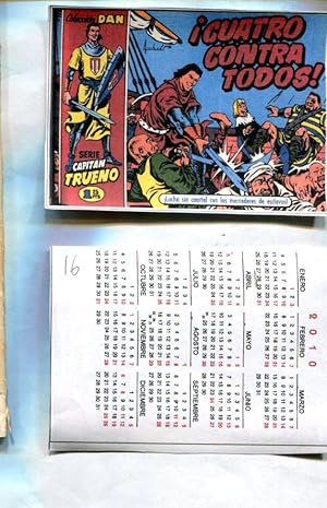 Imagen del vendedor de Muestra calendario Bolsillo para el 2010 de El Boletin con El Capitan Trueno, modelo 10 a la venta por EL BOLETIN