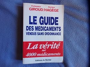 Le guide des médicaments vendus sans ordonnance