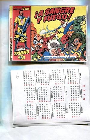 Imagen del vendedor de Muestra calendario Bolsillo para el 2010 de El Boletin con El Capitan Trueno, modelo 6 a la venta por EL BOLETIN