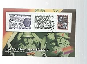 Imagen del vendedor de La Guerra Civil Espaola en sellos de correos: Juego 3 sellos: Foyer du Franais Antifascites I a la venta por EL BOLETIN