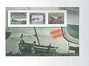Imagen del vendedor de La Guerra Civil Española en sellos de correos: Juego 3 sellos: Isla Cristina a la venta por EL BOLETIN
