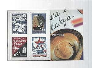 Imagen del vendedor de La Guerra Civil Española en sellos de correos: Juego 4 sellos: Cultura a la venta por EL BOLETIN