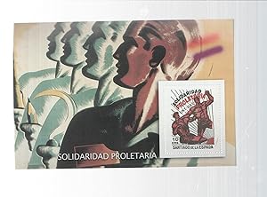 Imagen del vendedor de La Guerra Civil Española en sellos de correos: Juego 1 sellos: Solidaridad proletaria a la venta por EL BOLETIN
