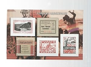 Imagen del vendedor de La Guerra Civil Española en sellos de correos: Juego 5 sellos: Consejos municipales a la venta por EL BOLETIN