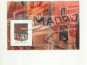 Imagen del vendedor de La Guerra Civil Española en sellos de correos: Juego 1 sellos: Ayuda a Madrid a la venta por EL BOLETIN