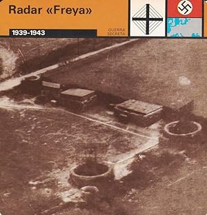 Bild des Verkufers fr FICHA GUERRA SECRETA 329: RADAR FREYA. 1939-1943 zum Verkauf von EL BOLETIN