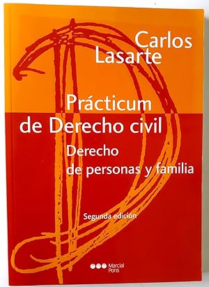 Seller image for Prcticum de derecho civil : derecho de personas y familia for sale by Librera Salvalibros Express